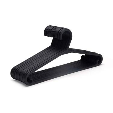 Imagem de Cabide Plástico Roupa Calça Camisa 100Un Adulto Multiuso