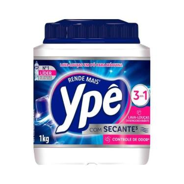 Imagem de Detergente po lava loucas ype para maquina com secante pote 1kg - Ypê