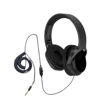 Imagem de AsrMyjcx Fone de ouvido com detector de metais, profissional, leve, portátil, prático, com fio, cabo de mola, Style a