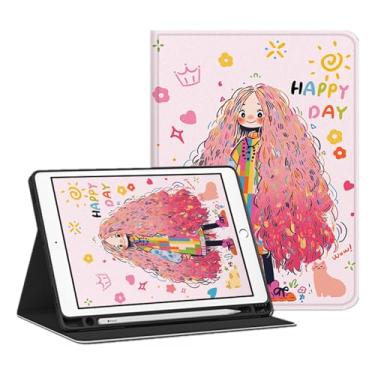 Imagem de Yzlvigrous Capa para ipad Mini 7 Gen 2024/ipad Mini 6 Gen 2021, Visualização em Vários Ângulos, Capa Fina de Suporte PU de 8.3 Polegadas com Despertar/sono Automático