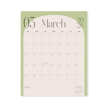 Imagem de Calendário de parede 2024-2025 calendário para pendurar vegetação - abril de 2024 a setembro de 2025 | Calendário mensal para parede de 13,5 x 28 polegadas | Agenda de parede espiral de 18 meses |