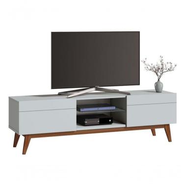 Imagem de Rack Classic 2g 1.8 Branco Acetinado - Imcal Móveis