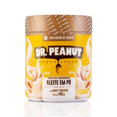 Imagem de pasta de amendoim - Dr peanut - sabor leite em po 600g