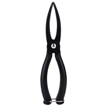 Imagem de Chiffonade Ferramenta de garra de pesca de 19,5 polegadas - Alicate de remoção de gancho ABS para pesca em água salgada e de água doce (190 x 50 mm, abertura de 55 mm)