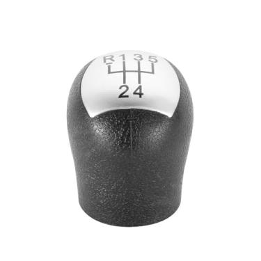 Imagem de Conjunto de manípulo de câmbio de transmissão manual (plástico ABC + aderência de couro) compatível com modelos Renault Clio II/Kangoo - Especificação OEM