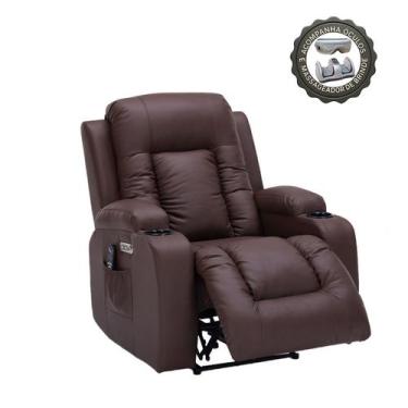 Imagem de Poltrona do Papai Austin Elétrica com Massagem Aquecimento USB USBc Br