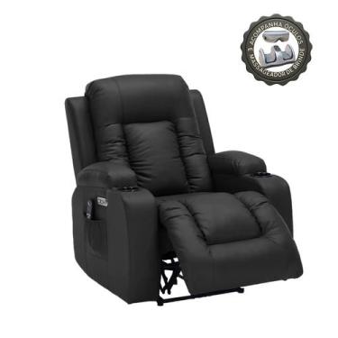 Imagem de Poltrona do Papai Austin Elétrica com Massagem Aquecimento USB USBc Br