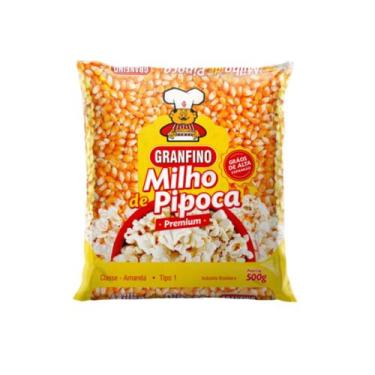 Imagem de Milho de Pipoca Granfino Premium 500g
