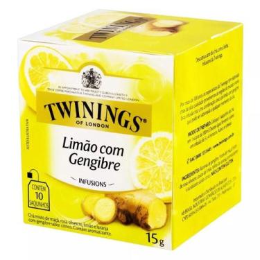 Imagem de Cha Twinings 15G DP com 10 saches Limao com Gengibre