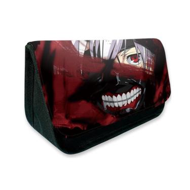 Imagem de Estojo para lápis Tokyos Ghouls Cartoon Anime de grande capacidade