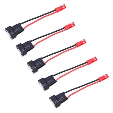 Imagem de TCRC 5PCS Servo to 4S Lipo Balance Port Connectors JST-XH Balance Male Plug to JST Male Plug Adapter