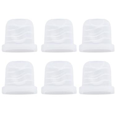 Imagem de Acessórios para bomba tira leite de diafragma de silicone 6pcs Diafragma de substituição anti-refluxo para bomba tira leite vestível S32 Seguro Durável Efeito de sucção eficiente