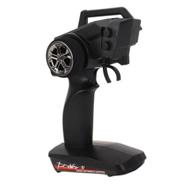 Imagem de Ymiko Transmissor de Controle Remoto para Carro RC de 2,4 GHz Com Receptor, Anti-interferência para Veículos Off-road Compatíveis Em Escala 1:16, Substituição para Modelos 12428 12427