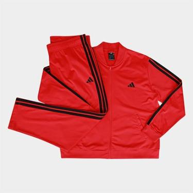 Imagem de Conjunto Adidas Essentials 3 Stripes Feminino-Feminino