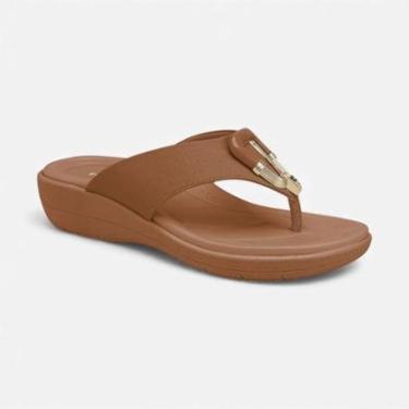 Imagem de Tamanco Piccadilly Fascite Plantar Caramelo-Feminino