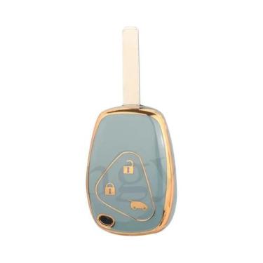 Imagem de Capa De Chave De Carro Em TPU Macio Para Renault Clio, Trafic, Twingo,
