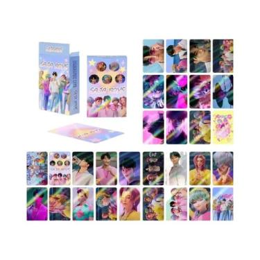 Imagem de Conjunto De Cartões De Fotos De Ídolos KPop Demon Hunters 55 Peças Ban