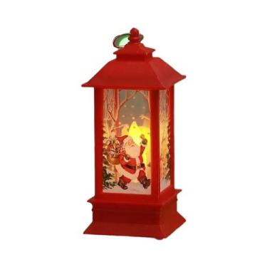 Imagem de Luminária De Mesa De Natal Com Boneco De Neve Para Idosos, Decoração D