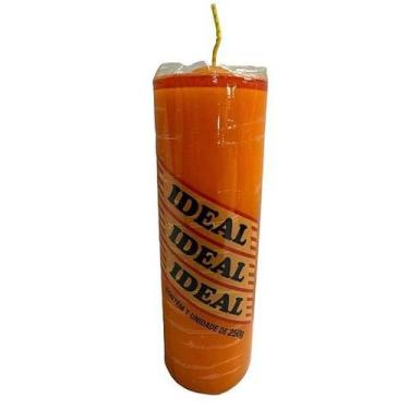 Imagem de Vela 7 Dias Laranja Ideal - Estrela Magia