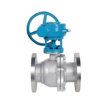 Imagem de EJWFASCV Válvula esférica flangeada de aço inoxidável 316L Q341F-16P Válvula de vapor manual 316L engrossada DN100 150(316L DN100)