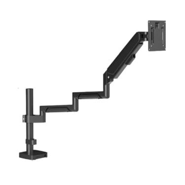 Imagem de BEGWVDJTP Suporte para tela de computador de 24/27/81.3 cm, suporte para monitor de mesa, base de elevação, braço mecânico giratório telescópico