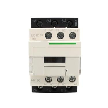 Imagem de VTGVVVTR Contator LC1D09BDC Contator de três polos 3P 9A DC24V 1NO+1NC