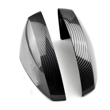 Imagem de Capas de asa 2 peças para A3 S3 8V Rs3 capa de espelho retrovisor de carro capa de espelho retrovisor de porta 2013 2014 2015 2016-2020 capa traseira externa (sem assistência lateral-1)