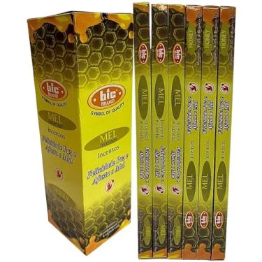 Imagem de Incenso Indiano Bic Mel - Alegria e Harmonia 6 Caixinhas