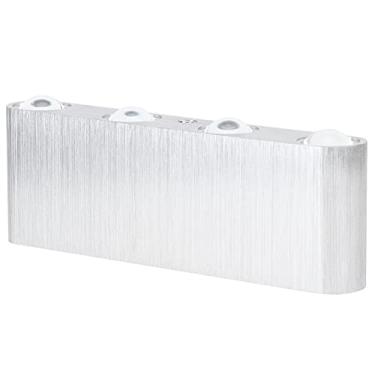 Imagem de Luz de Parede LED Retangular Moderna - Iluminação Decorativa Alumínio Alta Brilho e Econômica para KTV Corredor Hall Lar Escritório Bares