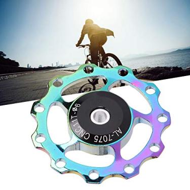 Imagem de SPYMINNPOO Polia de Desviador Traseiro Durável para Mountain Bike 11T para Polia Guia para Entusiastas de Bicicletas (Cor-11T)