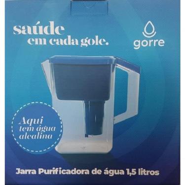 Imagem de Jarra Purificador Água Alcalina Branco - Gorre