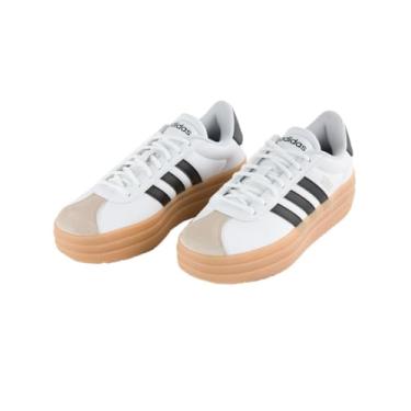 Imagem de adidas VL Court Bold Tênis plataforma feminino, branco, 40