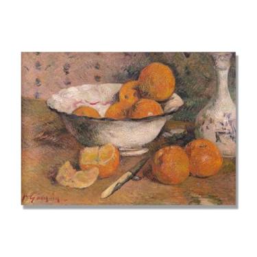 Imagem de NHLDZYH Arte em tela vintage de frutas mortas, pintura clássica de cozinha country, decoração de parede de casa de fazenda quente para sala de jantar e cozinha. B64. 60 x 84 cm - 23,6 x 33,1 pol