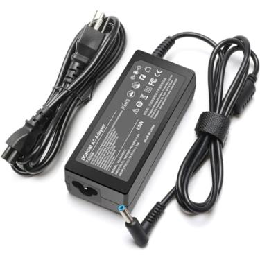 Imagem de Adaptador CA 65W 19,5V 3,33A para HP Pavilion x360 11 13 15, Zbook 14u G4 G5 15u 15 G3, 15-f111dx 15-f233wm 15-f278nr 15-r052nr 15-r133Fonte de alimentação 2wm Ponta azul