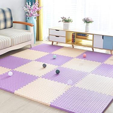 Imagem de Tapete para juntas de canto infantil 60 * 60 * 2,5 * 4 tapete de piso para prevenção de arranhões Tapete de almofada (cor 22 30 * 30 * 2,5 * 16)