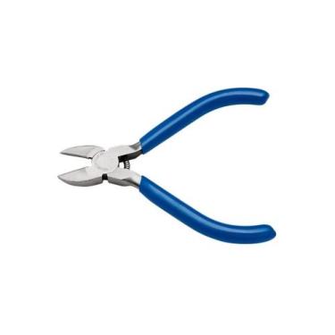 Imagem de Alicate Corte Diagonal em Aço 4'' Basic Azul - Tramontina