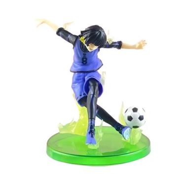 Imagem de Boneco De Personagem Do Anime Blue Lock Isagi Yoichi Figura De Ação Br