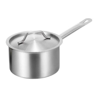 Imagem de Panela Inox Fundo Triplo 2,6 Litros de 18 cm Profissional - GP Inox