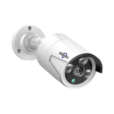 Imagem de Câmera De Vigilância IP Externa À Prova d'Água 5MP IP66 H.265 Com Áudi