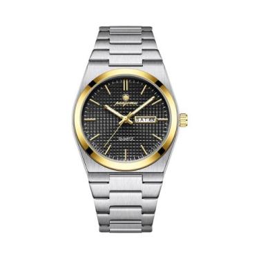 Imagem de Relógio De Pulso Masculino De Quartzo, Luxuoso, À Prova D'água, Lumino