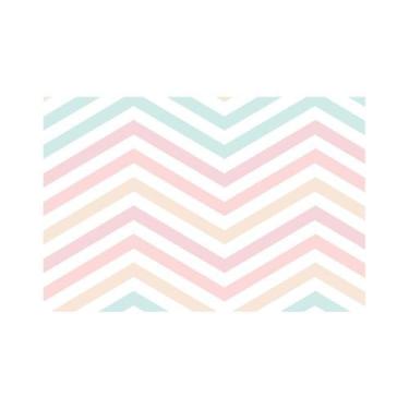 Imagem de Painel de Tecido Sublimado Chevron Colorido - Fabrika de Festa, 300x20