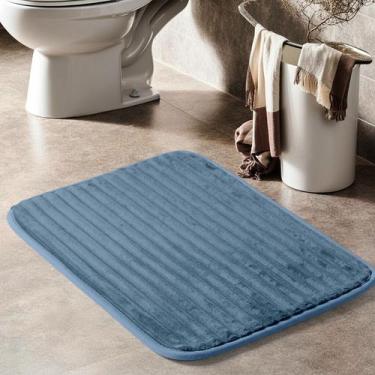 Imagem de Kit 5 Tapete Banheiro Antiderrapante 60x40 Ultra Soft Extra Macio Abso