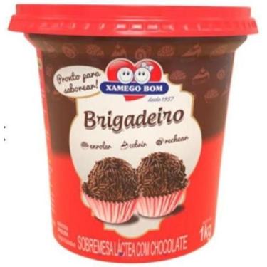 Imagem de Massa De Brigadeiro Chocolate Xamego Bom 1Kg