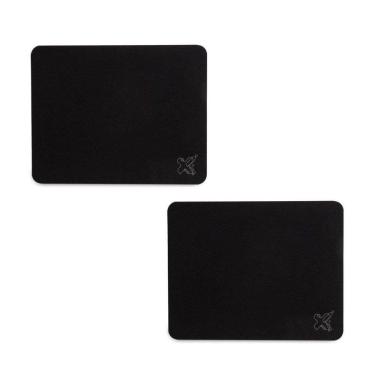 Imagem de Kit 2 Mouse Pad Gamer Maxprint Preto Antiderrapante Tecido