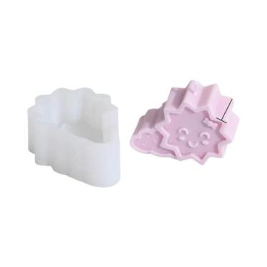 Imagem de Molde De Silicone Foguete Espacial Sol Arco-Íris Nuvem Para Artesanato