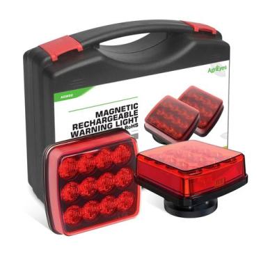 Imagem de Luzes estroboscópicas de emergência Agrieyes Red Electric Waterproof