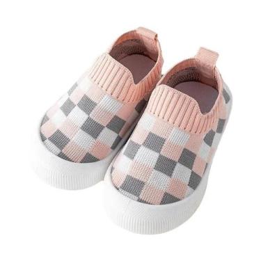 Imagem de Sapatos Para Bebês Com Solas Macias, Respiráveis, Antiderrapantes, Ver
