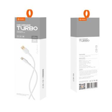 Imagem de Cabo Carregador Dados Usb Lightning 66w P/ Apple iPhone - Pmcell