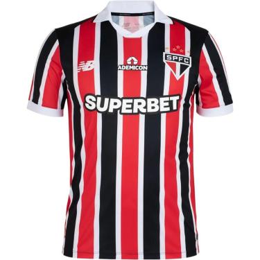 Imagem de Camisa Masculina Time Esportiva Torcedor Away 2026 Oficial Original São Paulo FC New Ba...