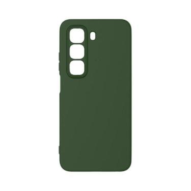 Imagem de Capa Para Infinix Hot 60 Pro Aveludada - Capinha Protetora Cor:Verde-M